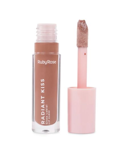 gloss labial ruby rose radiant kiss rk20 bege UNICO gloss labial ruby rose radiant kiss rk20 bege UNICO