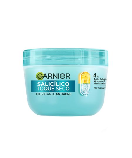 hidratante facial garnier salicílico toque seco antiacne 85g 85 ML hidratante facial garnier salicílico toque seco antiacne 85g 85 ML