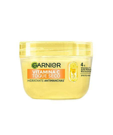 hidratante facial garnier vitamina c toque seco anti manchas 85g 85 ML hidratante facial garnier vitamina c toque seco anti manchas 85g 85 ML