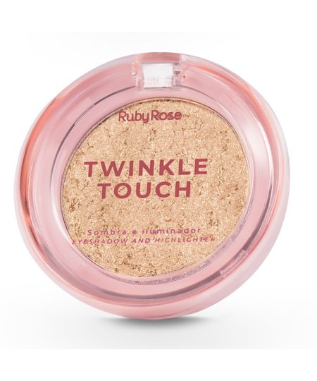 sombra e iluminador ruby rose twinkle touch golden daze dourada UNICO sombra e iluminador ruby rose twinkle touch golden daze dourada UNICO