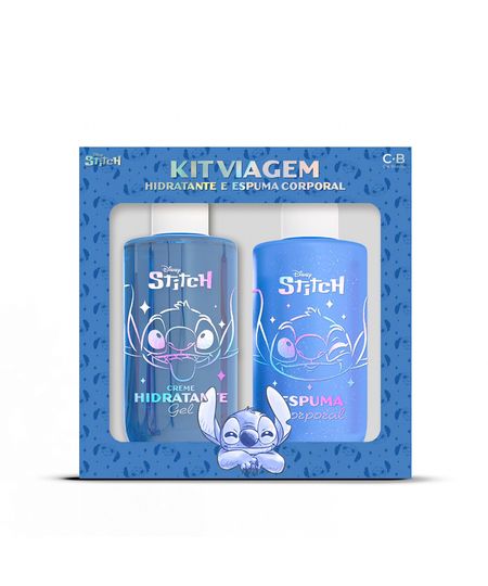 kit de sabonete e hidratante corporal stitch UNICO