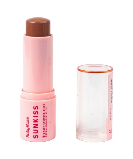 bronzer cremoso ruby rose stick sunrise bliss marrom UNICO bronzer cremoso ruby rose stick sunrise bliss marrom UNICO