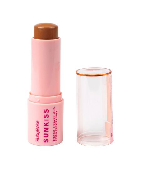 bronzer cremoso ruby rose stick sunlit sand marrom UNICO bronzer cremoso ruby rose stick sunlit sand marrom UNICO