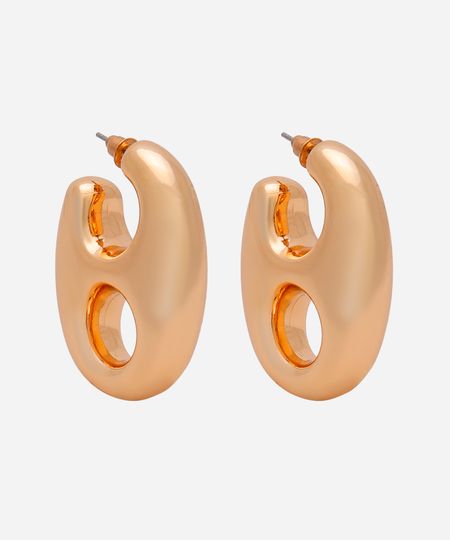 brinco elos dourado UNICO
