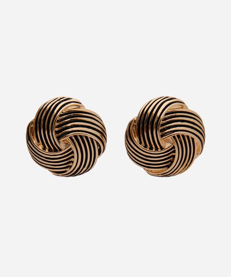 brinco texturizado dourado UNICO brinco texturizado dourado UNICO