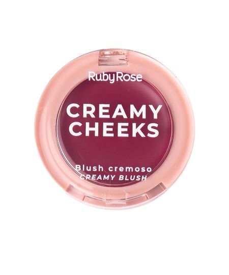 blush ruby rose creamy cheeks peachy vibe vinho UNICO blush ruby rose creamy cheeks peachy vibe vinho UNICO