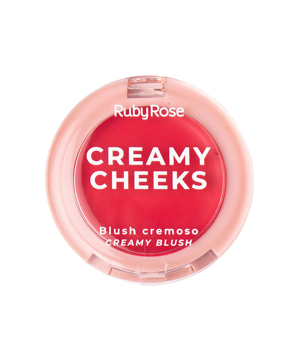 blush ruby rose creamy cheeks cherry red vermelho