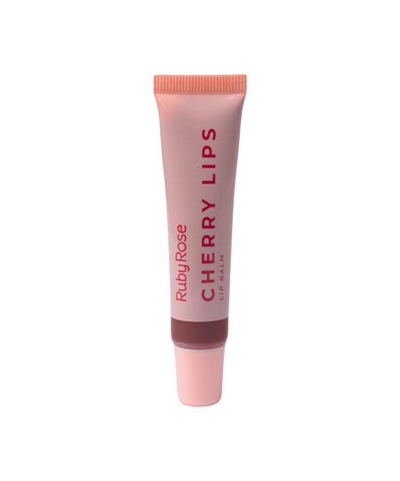 gloss labial ruby rose balm cherry lips cl30 marrom UNICO gloss labial ruby rose balm cherry lips cl30 marrom UNICO