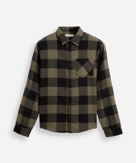 camisa xadrez juvenil manga longa flanelada verde 10 camisa xadrez juvenil manga longa flanelada verde 10