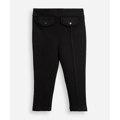 calça legging infantil montaria preta