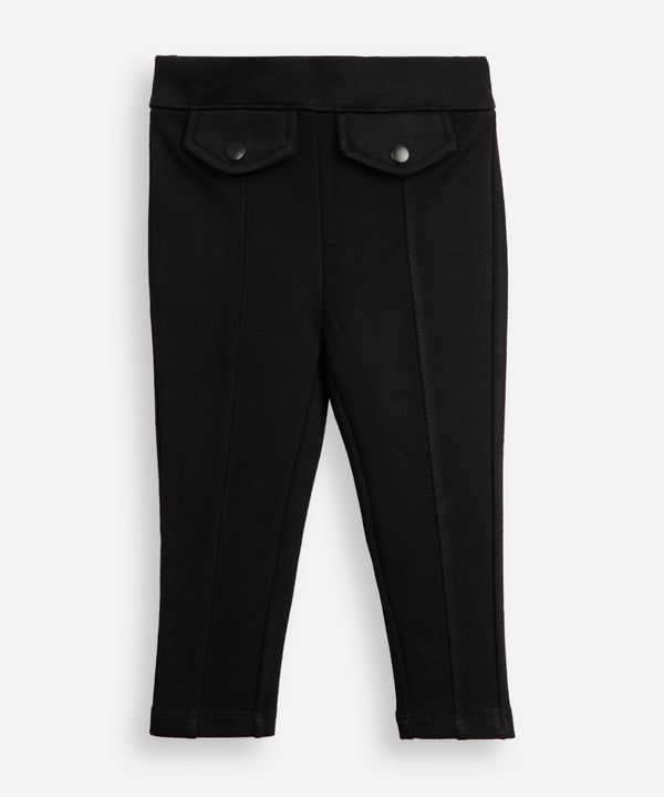 calça legging infantil montaria preta 1