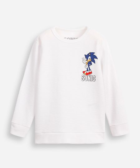 blusa de algodão texturizada infantil manga longa sonic branca 4 blusa de algodão texturizada infantil manga longa sonic branca 4