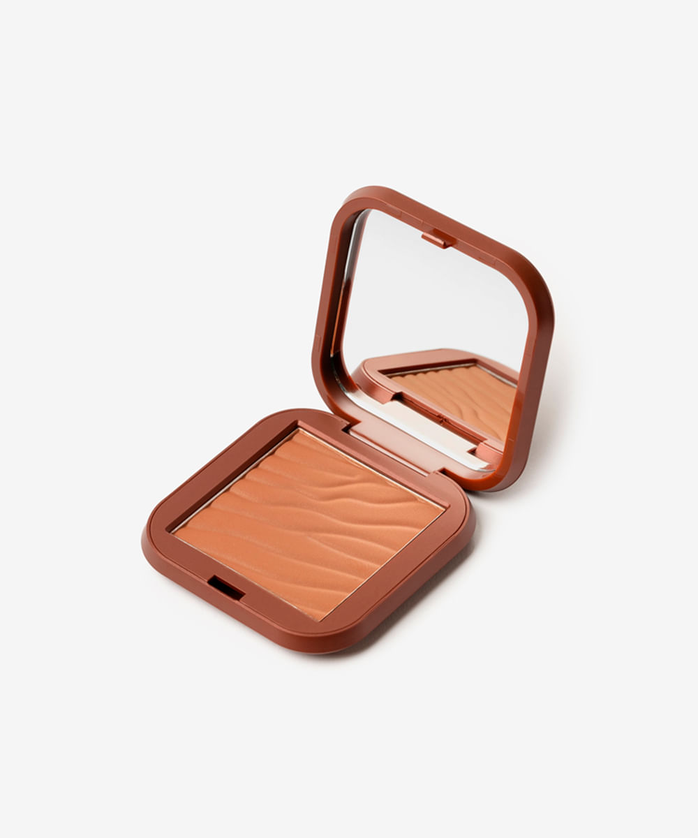 bronzer compacto mascavo by mariana saad summer glow terracota 8g dourado