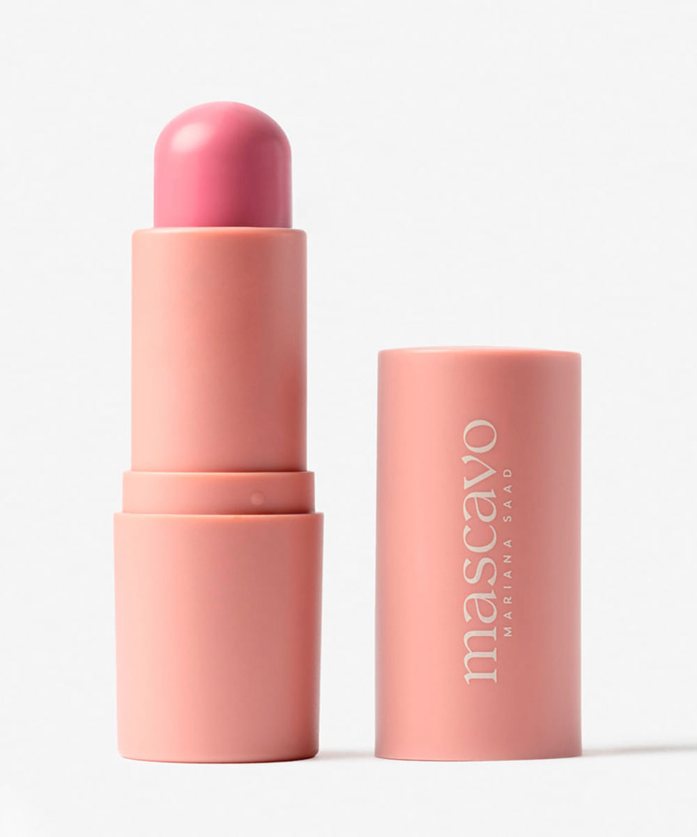 blush em bastão mascavo by mariana saad flush stick freesia 6g rosa