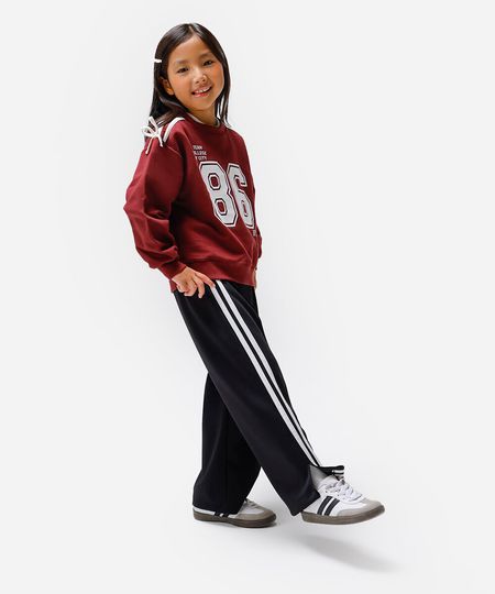 calça reta infantil com listra preta 6 calça reta infantil com listra preta 6