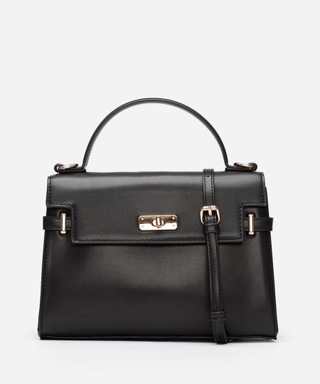 bolsa feminina transversal preta UNICO