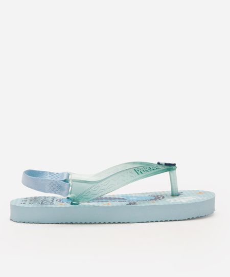 chinelo baby pimpolho azul 17-18