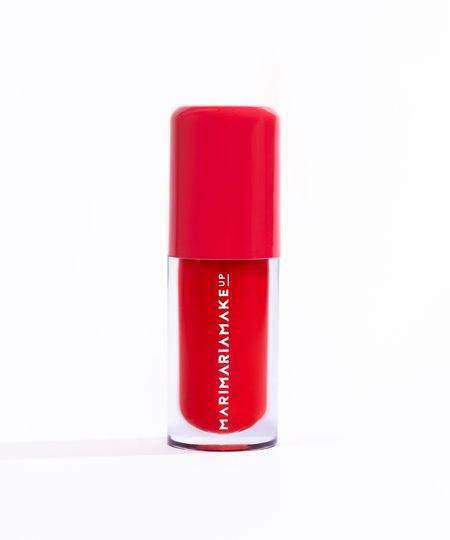 gloss labial mari maria lip juice morango vermelho UNICO