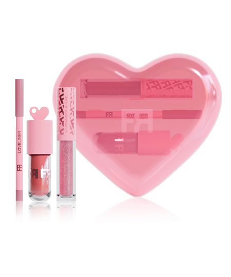 love kit fran by franciny ehlke gloss e lápis labial rosa UNICO love kit fran by franciny ehlke gloss e lápis labial rosa UNICO