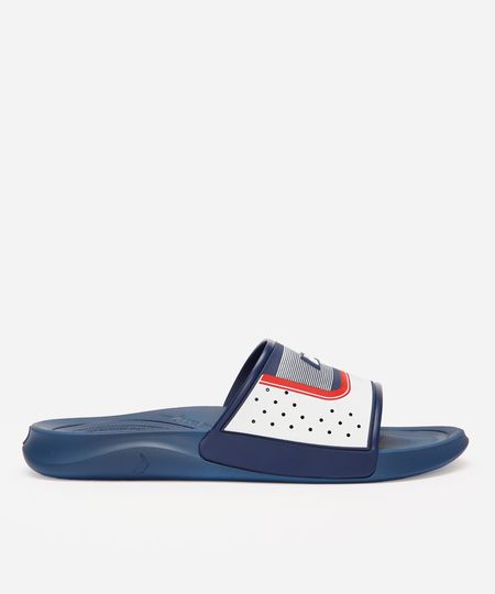 chinelo masculino smash slide rider  - azul 41