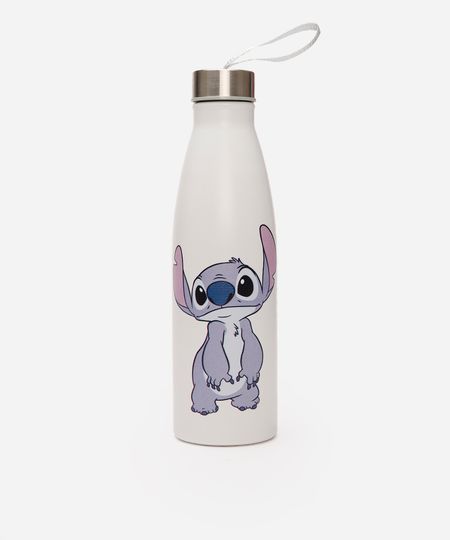 garrafa de metal stitch 750ml  branco UNICO garrafa de metal stitch 750ml  branco UNICO