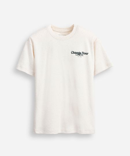 camiseta infantil com linho estampada off white 4 camiseta infantil com linho estampada off white 4