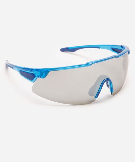 óculos de sol esportivo ace unissex azul UNICO