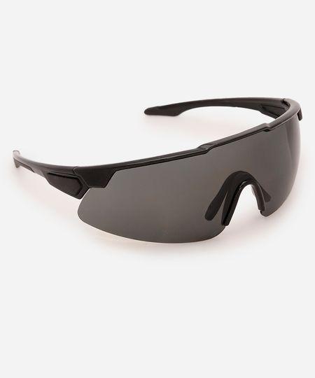 óculos de sol esportivo ace unissex preto UNICO
