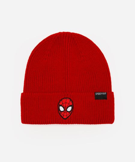 gorro infantil homem aranha vermelho UNICO