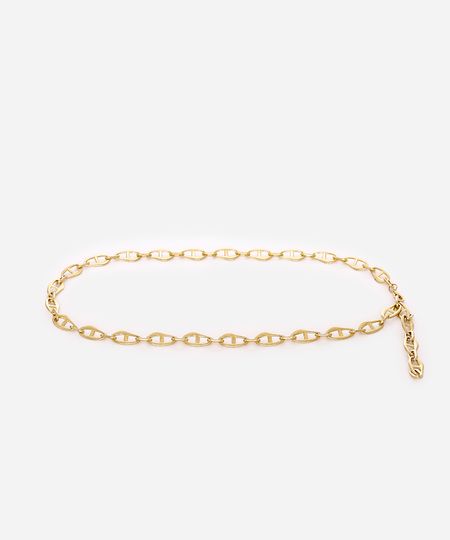 cinto feminino de corrente dourado 95CM cinto feminino de corrente dourado 95CM