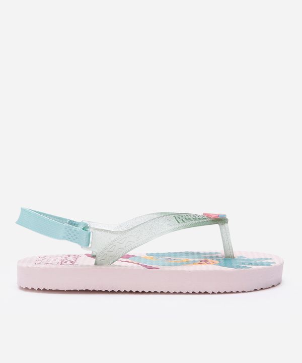 chinelo infantil pimpolho passarinho rosa 20