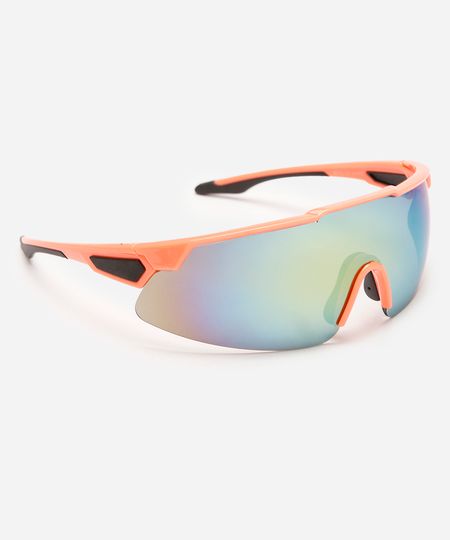 óculos de sol esportivo ace unissex laranja UNICO