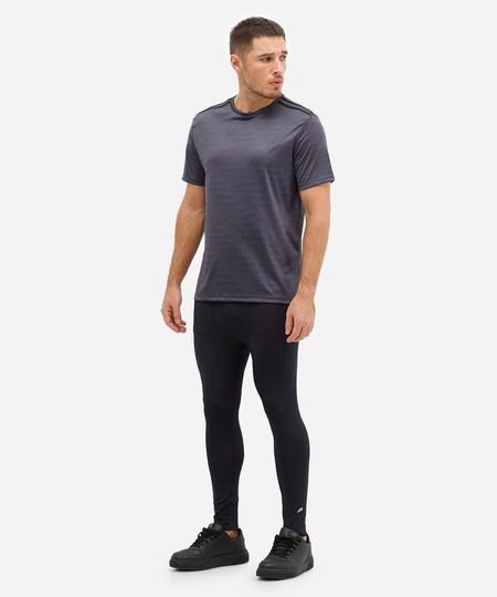 calça legging masculina com bolsos preta GG