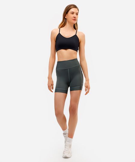 bermuda feminina esportiva ace com bolsos verde G bermuda feminina esportiva ace com bolsos verde G