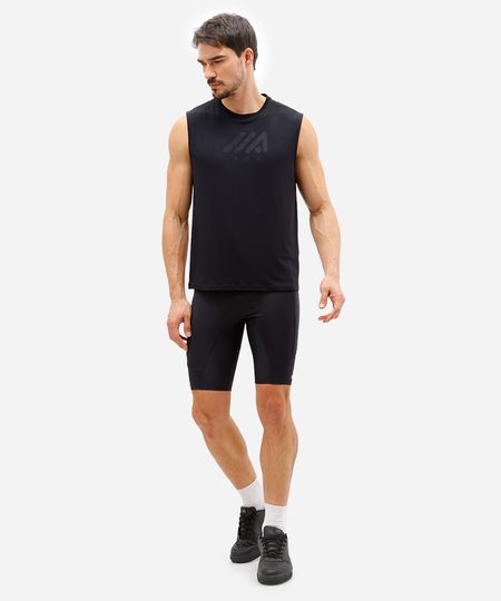 bermuda masculina de compressão esportiva ace preta P