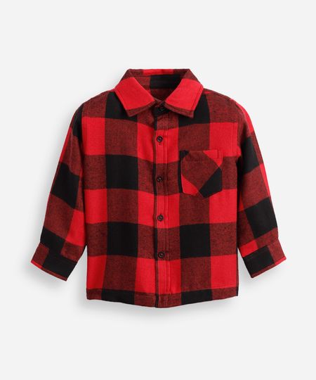 camisa xadrez infantil manga longa flanelada vermelho 4 camisa xadrez infantil manga longa flanelada vermelho 4