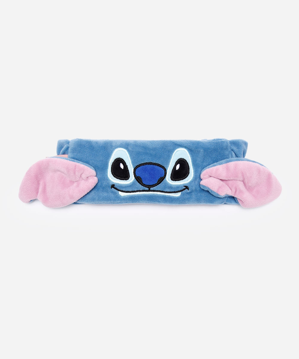 faixa de skincare stitch azul