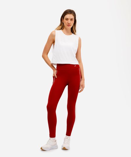 calça legging com bolsos esportiva ace vinho P