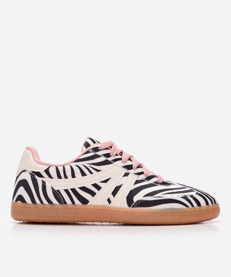 tênis bossa com recortes animal print ace colorido 34