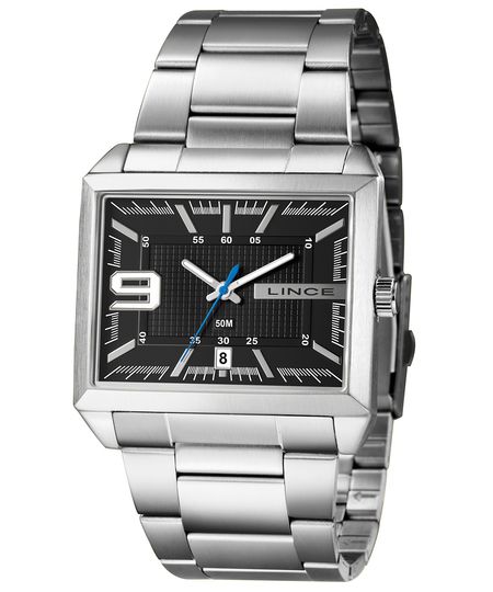 relógio masculino lince mqm4752l46 p2sx 0 analógico calendário prateado UNICO relógio masculino lince mqm4752l46 p2sx 0 analógico calendário prateado UNICO