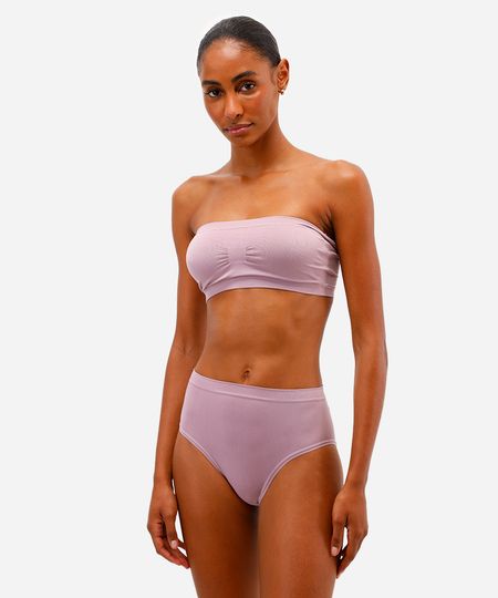 calcinha caleçon sem costura lilás M calcinha caleçon sem costura lilás M