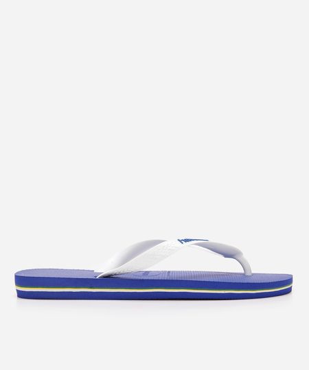chinelo havaianas masculino brasil azul 39-40 chinelo havaianas masculino brasil azul 39-40
