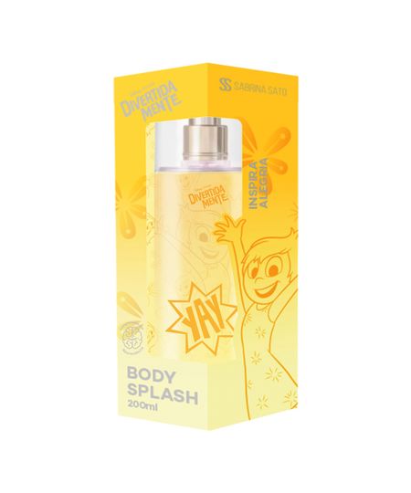 body splash sabrina sato alegria divertidamente 200ml 200 ML body splash sabrina sato alegria divertidamente 200ml 200 ML