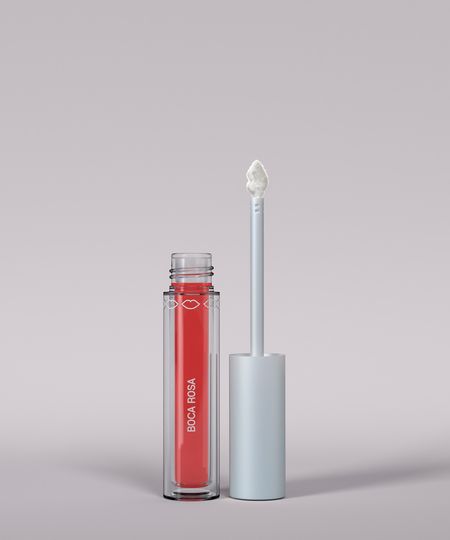 gloss boca rosa hidra lábios coral translúcido UNICO gloss boca rosa hidra lábios coral translúcido UNICO
