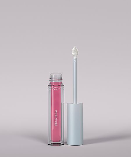 gloss boca rosa hidra lábios pétala translúcido UNICO gloss boca rosa hidra lábios pétala translúcido UNICO