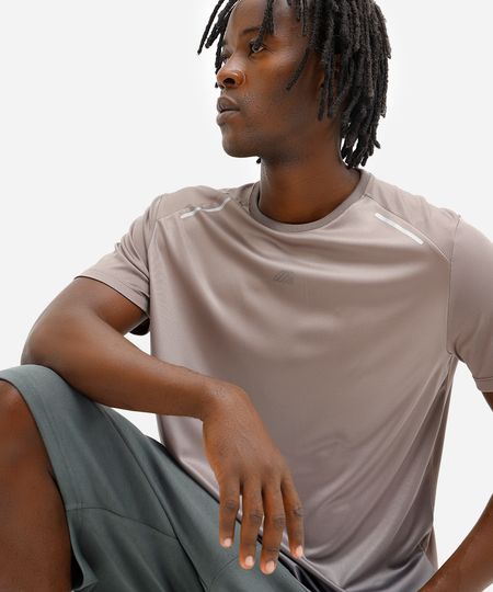 camiseta masculina esportiva ace degradê marrom G camiseta masculina esportiva ace degradê marrom G