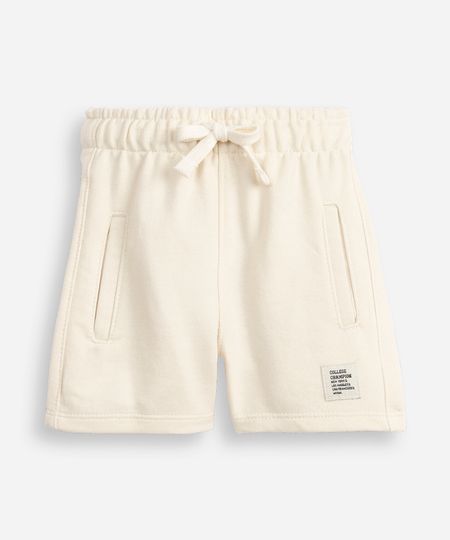 bermuda infantil moletinho bege 1 bermuda infantil moletinho bege 1