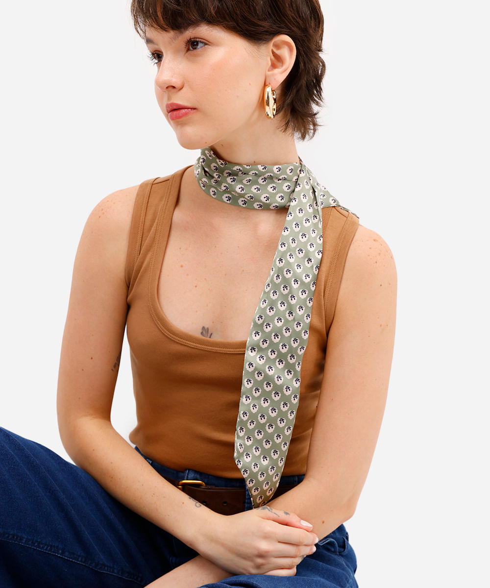 regata básica feminina algodão peruano marrom