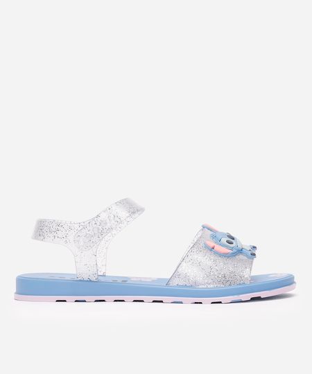 sandália infantil brilhos stitch azul 25 sandália infantil brilhos stitch azul 25