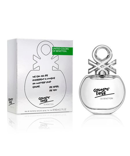perfume feminino benetton united colors free eau de toilette for her 80ml 80 ML perfume feminino benetton united colors free eau de toilette for her 80ml 80 ML